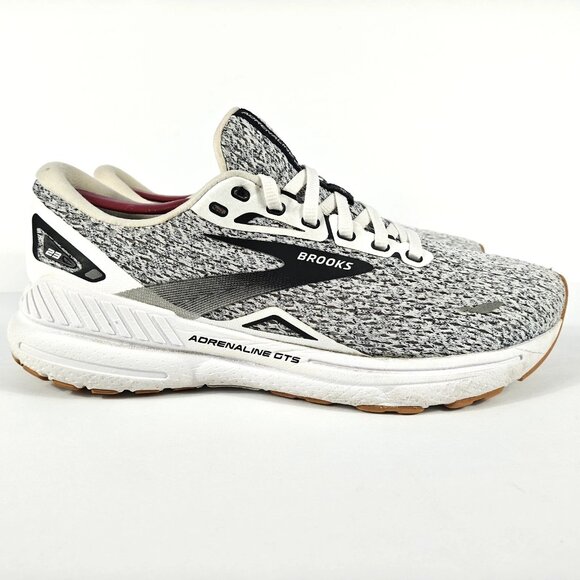 Brooks Adrenaline GTS 23 Women's Size 8 Running Shoes Sneakers Oreo 1203811B112 - Picture 8 of 16